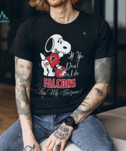 Snoopy If You Dont Like Atlanta Falcons Kiss My Endzone Shirt