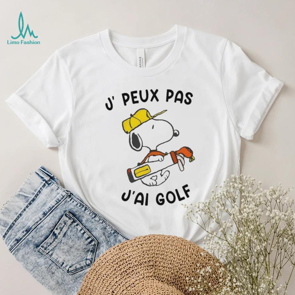 Snoopy J, Peux Pas J’ai Golf Shirt Snoopy J, Peux Pas J’ai Golf Shirt