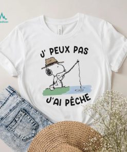 Snoopy J, Peux Pas J’ai Pêche Shirt