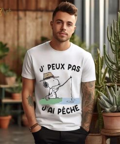 Snoopy J, Peux Pas J’ai Pêche Shirt