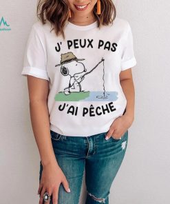 Snoopy J, Peux Pas J’ai Pêche Shirt