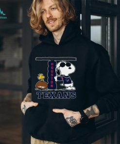 Snoopy Joe Cool And Woodstock The Houston Texans Shirt