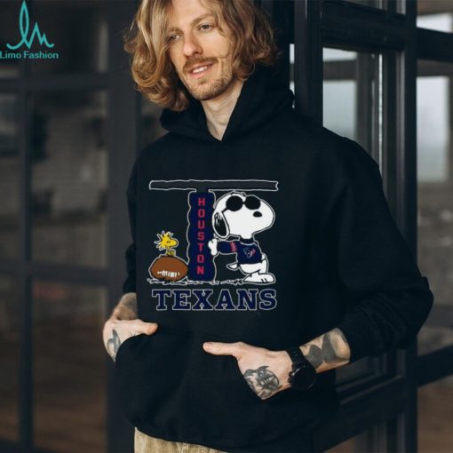 Snoopy Joe Cool And Woodstock The Houston Texans Shirt
