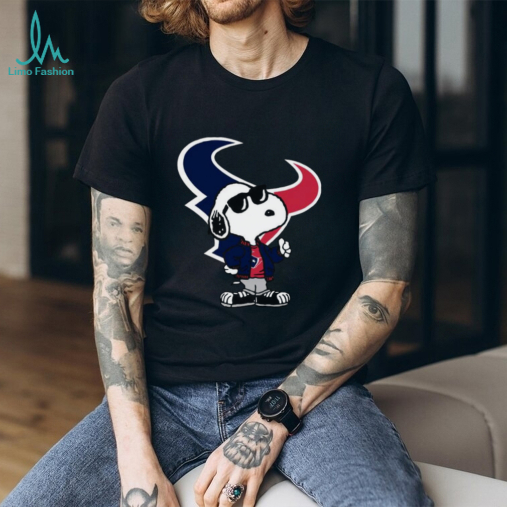 Snoopy Joe Cool To Be The Houston Texans Shirt Snoopy Joe Cool To Be The Houston Texans Shirt