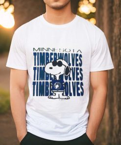 Snoopy Minnesota Timberwolves Shirt