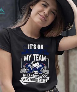 Snoopy New York Giants it’s ok if you don’t like my team not everyone has good taste shirt