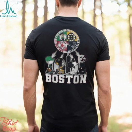 Snoopy Peanuts Characters Boston City Legend Shirt