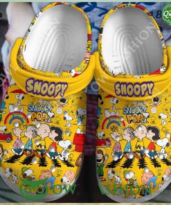 Snoopy Peanuts Pop Hot Crocs