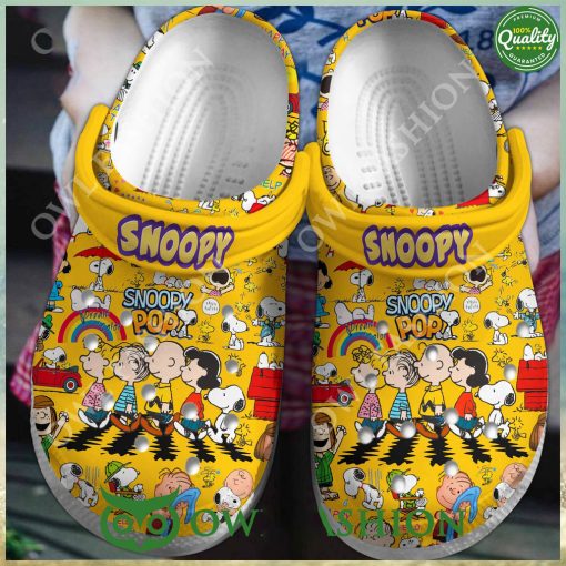 Snoopy Peanuts Pop Hot Crocs