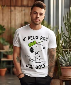 Snoopy Play Golf J, Peux Pas J’ai Golf Shirt, hoodie, sweater, long sleeve and tank top Snoopy Play Golf J, Peux Pas J’ai Golf Shirt