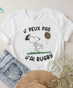 Snoopy Play Rugby J, Peux Pas J’ai Rugby Shirt