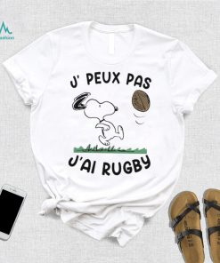 Snoopy Play Rugby J, Peux Pas J’ai Rugby Shirt