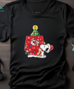 Snoopy Santa Hat Kansas City Chiefs Christmas Shirt Gift Shirt