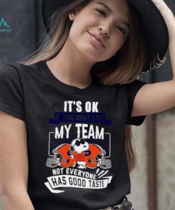 Snoopy Syracuse Orange it’s ok if you don’t like my team not everyone has good taste shirt