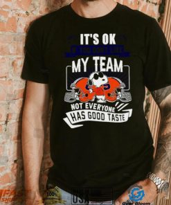 Snoopy Syracuse Orange it’s ok if you don’t like my team not everyone has good taste shirt