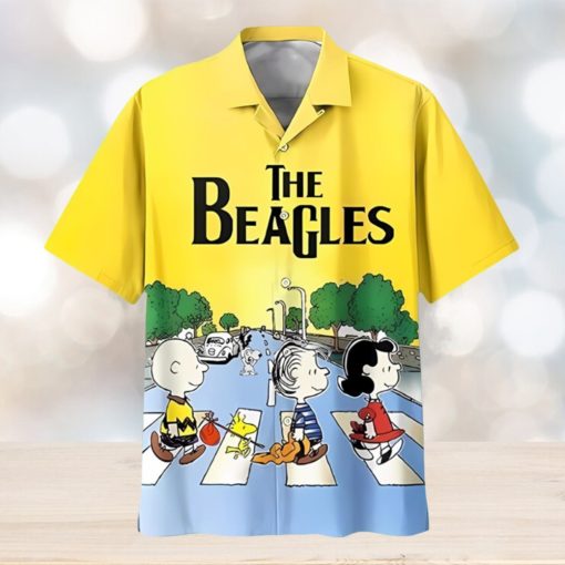 Snoopy The Beagles Hawaiian Shirt