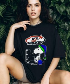 Snoopy USA Hockey Team Captain Shirt
