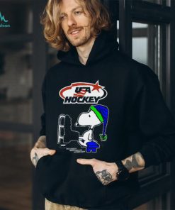 Snoopy USA Hockey Team Captain Shirt
