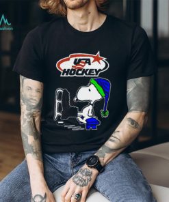 Snoopy USA Hockey Team Captain Shirt