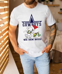 Snoopy Woodstock we Dem Boyz Dallas Cowboys NFL Christmas shirt