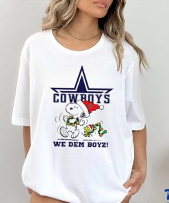 Snoopy Woodstock we Dem Boyz Dallas Cowboys NFL Christmas shirt
