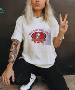 Snoopy and Woodstock Bang Bang Niner Gang SF 49ers shirt