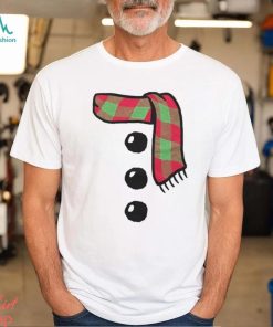 Snowman Costume Kids Shirt Christmas Gift Santa Claus TShirt