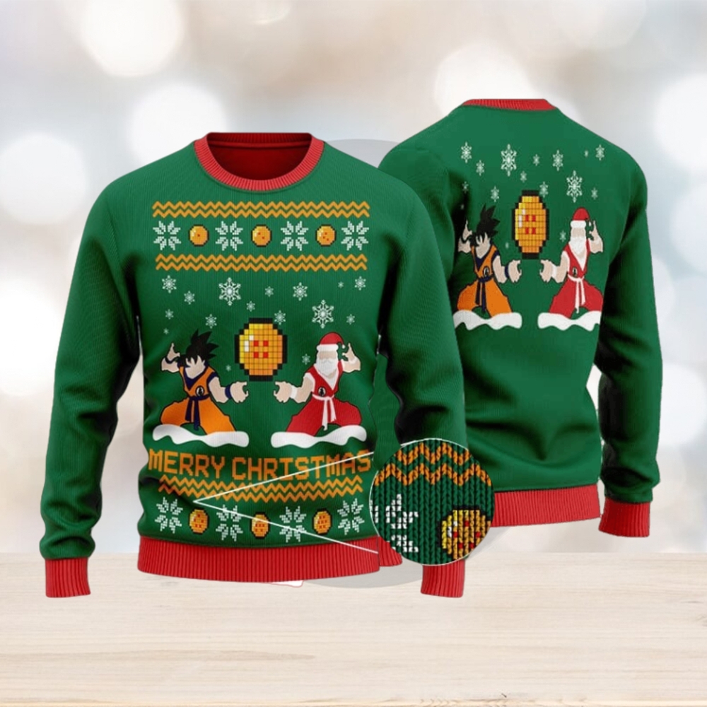 Dbz discount christmas sweater