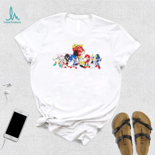 Sonic Hedgehog And Friends T Shirt