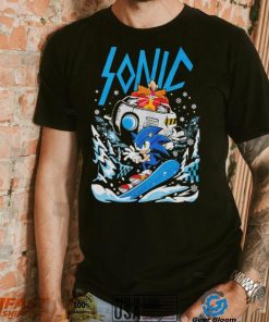Sonic the hedgehog snow slayer metal graphic shirt