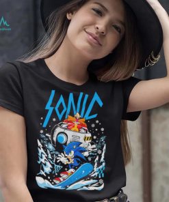 Sonic the hedgehog snow slayer metal graphic shirt