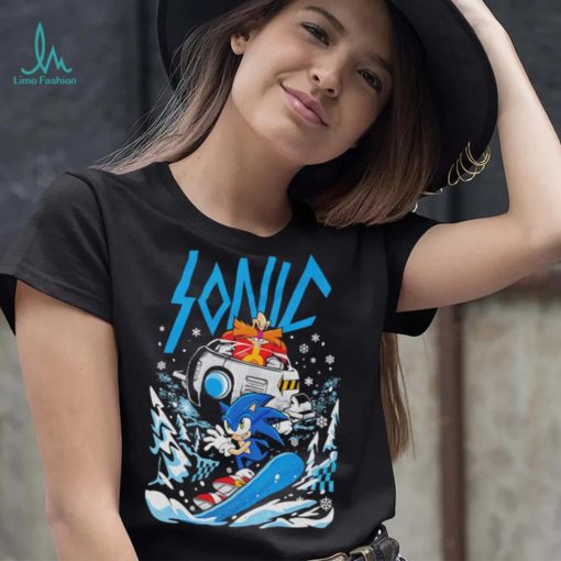 Sonic the hedgehog snow slayer metal graphic shirt