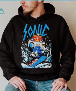 Sonic the hedgehog snow slayer metal graphic shirt