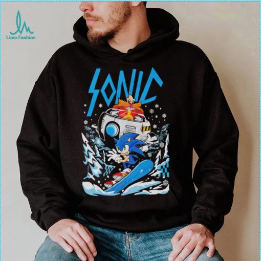 Sonic the hedgehog snow slayer metal graphic shirt