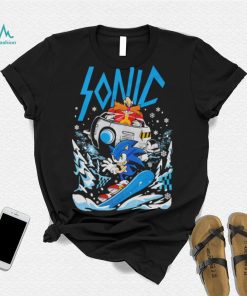Sonic the hedgehog snow slayer metal graphic shirt
