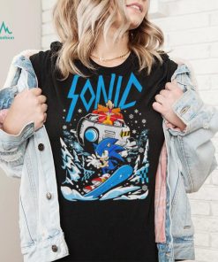 Sonic the hedgehog snow slayer metal graphic shirt