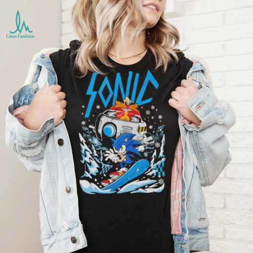 Sonic the hedgehog snow slayer metal graphic shirt