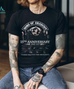 Sons Of Anarchy 15th Anniversary 2008 – 2023 Thank You For The Memories T Shirt