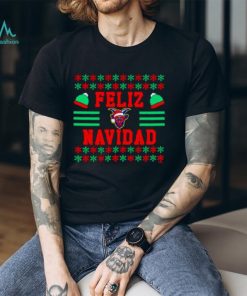 South Bend Cubs Feliz Navidad Ugly Christmas Shirt, hoodie, sweater, long sleeve and tank top South Bend Cubs Feliz Navidad Ugly Christmas Shirt