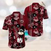 Arizona Cardinals Coconut Leaves And Skulls Hawaii Shirt Summer Collections