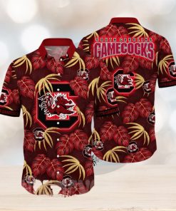 South Carolina Gamecocks NCAA Floral Full Print Unisex Hawaiian Shirt