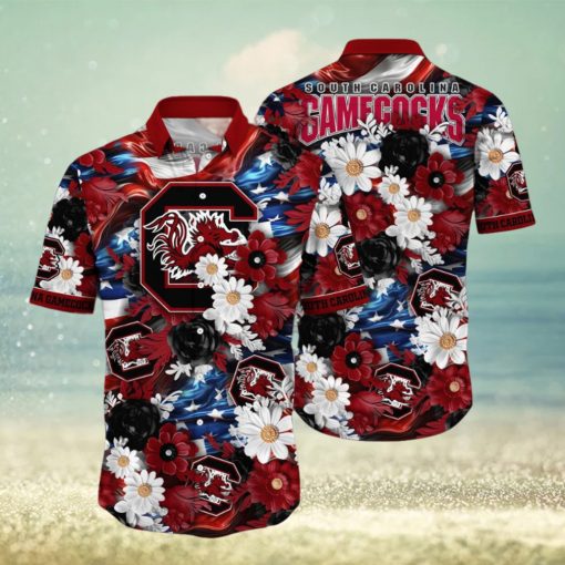 South Carolina Gamecocks NCAA1 Hawaii Shirt Independence Day
