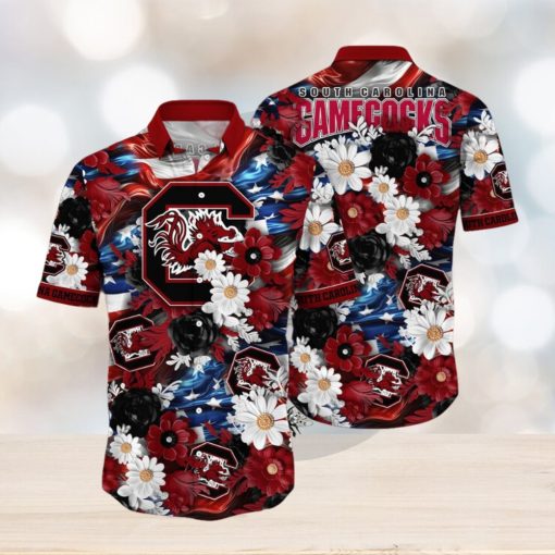 South Carolina Gamecocks NCAA1 Hawaii Shirt Independence Day