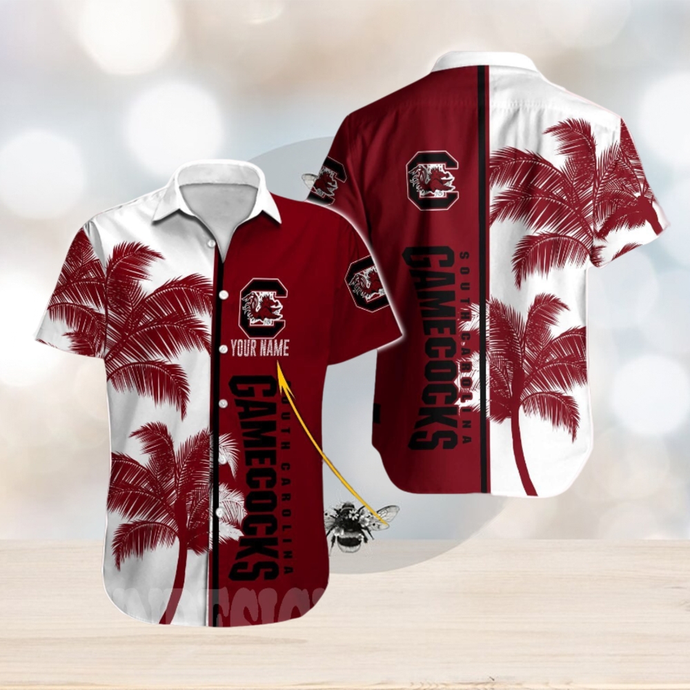 South Carolina Gamecocks Unisex All Over Print Hawaiian Shirt South Carolina Gamecocks Unisex All Over Print Hawaiian Shirt