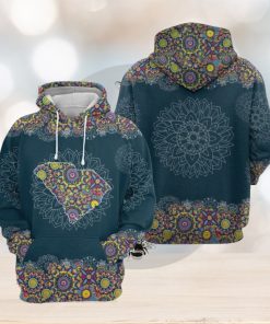 South Carolina Mandala 3D Printed Hoodie