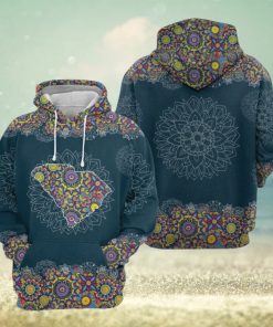 South Carolina Mandala 3D Printed Hoodie