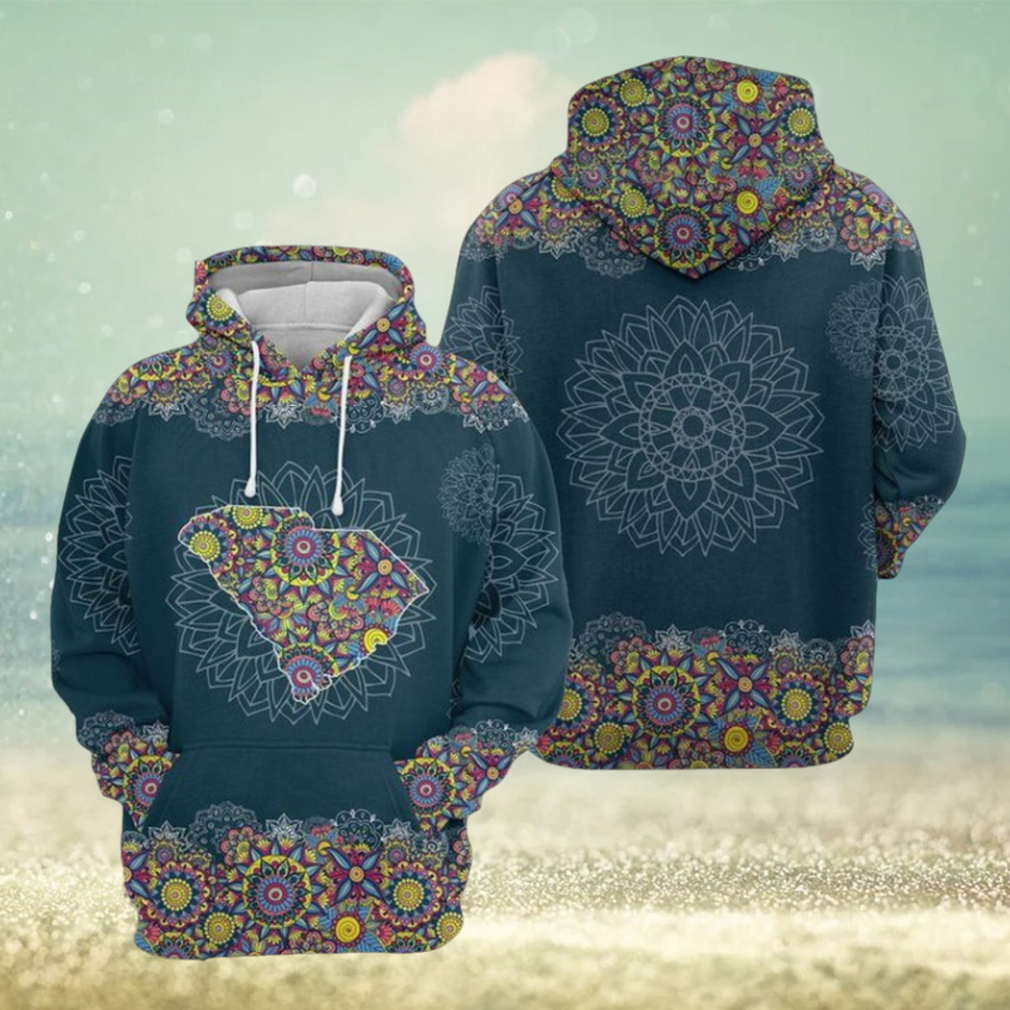 South Carolina Mandala 3D Printed Hoodie South Carolina Mandala 3D Printed Hoodie