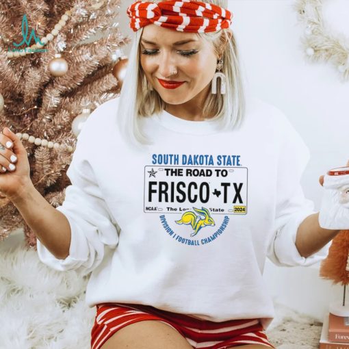 South Dakota State Football The Road To Frisco 2024 Division I Football Championship Shirt