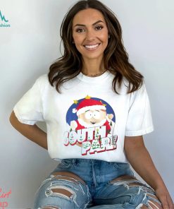 South Park Cartman Santa White Men's Christmas T Shirt