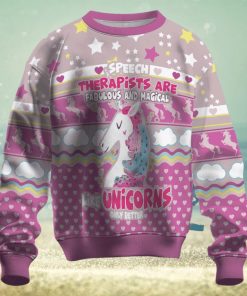 Speed Therapist Are Fabulous And Magical Ugly Christmas Sweater